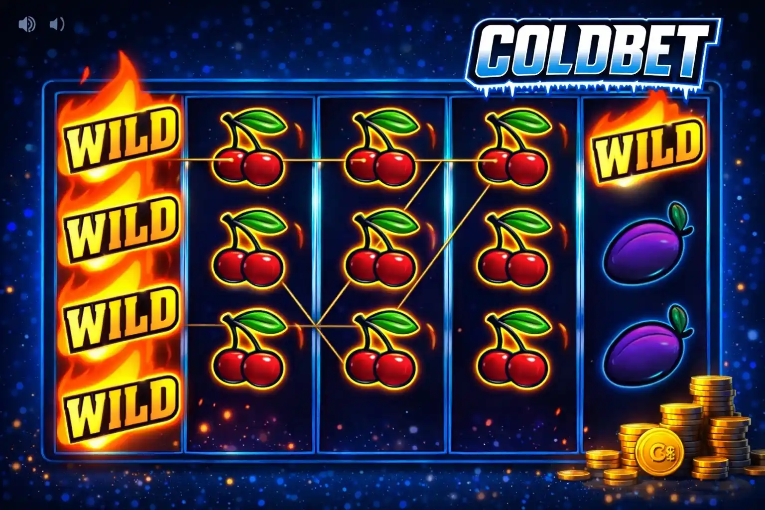 Coldbet Wild va Scatter belgilari